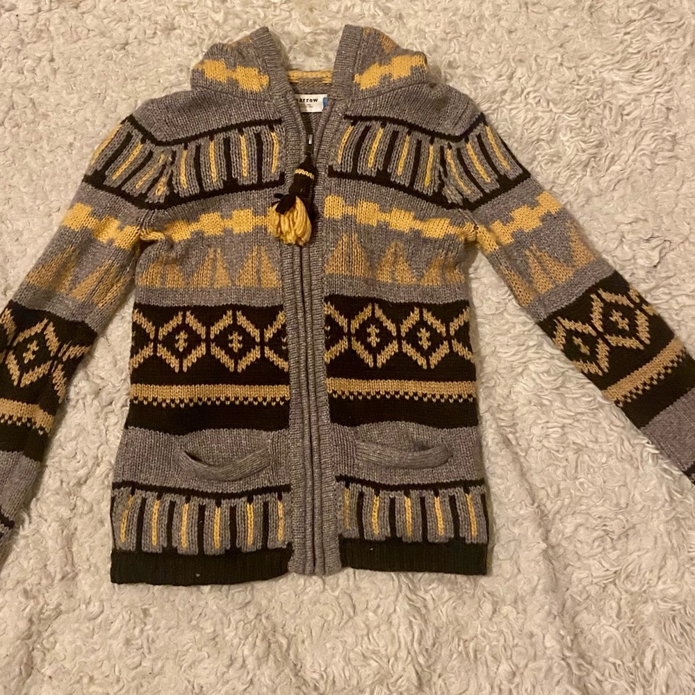 Anthropologie Sparrow zipper cardigan sweater - XS